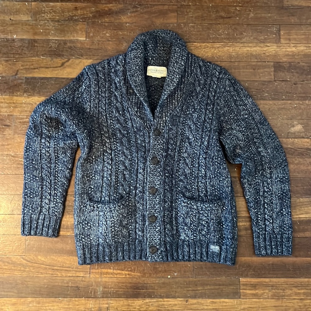 Ralph Lauren denim & supply cardigan size small marled